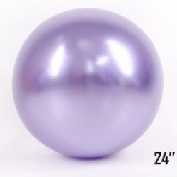 Balloon Giant 24" CHROME,  Lilac (1 pcs.)