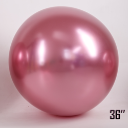 Balloon Giant 36" CHROME, Pink (1 pcs.)