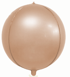 Foil Balloon 4D "Rose Gold" Satin 18" (45cm.)