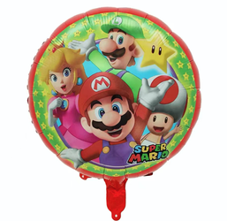 Foil Balloon "Mario" 18" (45cm.)