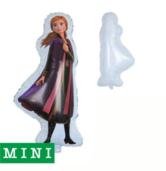 Foil Balloon Mini "Frozen, Anna"