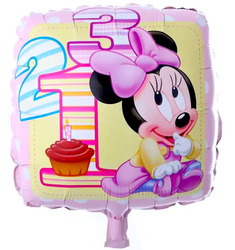 Foil Balloon Minnie 18" (45cm.)