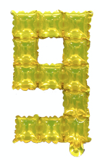 Foil Number POP IT "9" Gold (40cm)