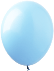 LATEX BALLOONS 12", Macaron Blue (051)