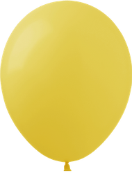 LATEX BALLOONS 12", Mustard (071)