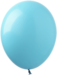 LATEX BALLOONS 12", Sky Blue (052)