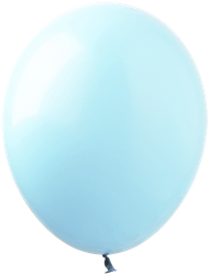 LATEX BALLOONS 5", Baby Blue (050)