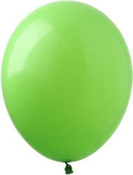 LATEX BALLOONS 5", Light Green (061)