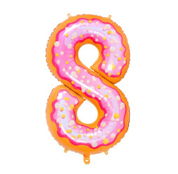 Balloon Foil Number "8" Donut (100cm.)