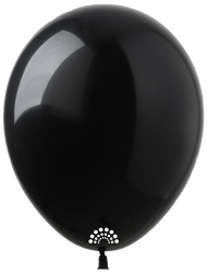 LATEX BALLOONS 12" Premium SHOW™, Black (077)