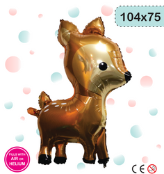 Foil Balloon "Roe deer" (104cm*75cm)