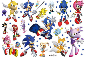 Tattoos for Kids Sonic (1 pc)
