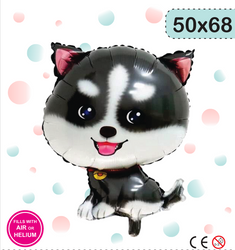 Foil Balloon "Black Puppy" (50cm*68cm)