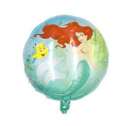 Balon foliowy Księżniczka, Syrenka Ariel 18" (45cm.)